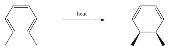 Is the process shown conrotatory or disrotatory?  
