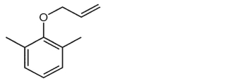 When both ortho positions on the aromatic ring are blocked, the enolization of the Claisen rearrangement product is impossible.In this case two sequential [3,3]-shifts occur, affording a trisubstituted phenol.Starting from the following allyl aryl ether, draw the arrow formalism for both [3,3] shifts, showing the intermediates and the final product.  