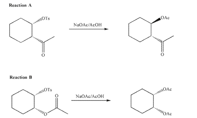 Use the idea of neighboring group participation to rationalize the following stereochemical results.  