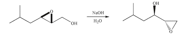 A reaction called the Payne rearrangement involves neighboring group participation to generate a rearranged product.   Propose a mechanism for the Payne rearrangement.