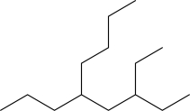 What is the IUPAC name for the following molecule?   A) 4-Butyl-6-ethyloctane B) 3-Ethyl-5-butyloctane C) 5-Propyl-7-ethylnonane D) 3-Ethyl-5-propylnonane E) 5-Propyl-7-ethyldecane