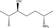 Label each stereocenter in the following molecule with an asterisk (*),and identify it as having an R or an S configuration.  