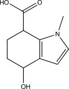 How many hydrogen-bond donors and acceptors are present in the following molecule?   A) One donor and four acceptors B) Two donors and four acceptors C) Two donors and three acceptors D) One donor and three acceptors E) Two donors and two acceptors