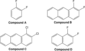 Which of the following benzene derivatives would be most soluble in benzene? Why?  