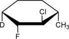 Draw a chair structure for the following Haworth structure.  