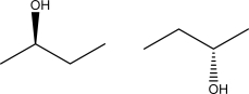 What is the relationship between the two following molecules?   A) They are enantiomers. B) They are diastereomers. C) They are conformational isomers. D) They are unrelated. E) They are the same molecule.