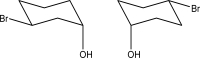 What is the relationship between the two following molecules?   A) They are constitutional isomers. B) They are diastereomers. C) They are conformational isomers. D) They are enantiomers. E) They are unrelated.