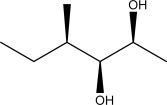 What is the maximum number of diastereomers possible for the following molecule?   A) One B) Two C) Three D) Six E) Eight