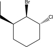 Which of the following is a diastereomer of the molecule below?     A) I B) II C) III D) IV E) V