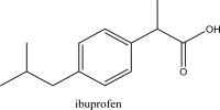 What is the maximum possible number of stereoisomers for ibuprofen? Draw all of the possible stereoisomers.  