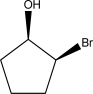 For the following molecule,draw a stereoisomer that has physical and chemical properties different from those of the original molecule.  