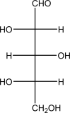 Draw the D stereoisomer of the following sugar.  