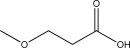 Supply the conjugate base for the following acid.  