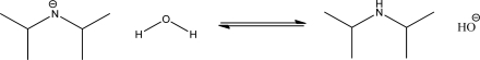 Which side of the equilibrium is favored for the following reaction? Explain your choice.  