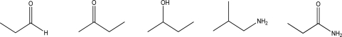 Circle the solvent(s)that would speed up an E1 reaction mechanism.  
