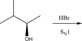 What is the most likely product of the following reaction?     A) I B) II C) III D) IV E) A racemic mixture of I and II