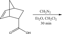 Draw the product of the following reaction.  
