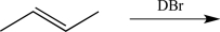 How many possible stereoisomers could be produced in the reaction below?   A) One B) Two C) Three D) Four E) Six