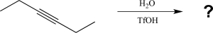 What will be the major product of the reaction below?   A)    B)    C)    D)    E)   