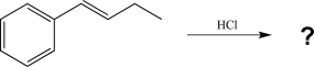 Predict the major product of the following reaction and draw the mechanism for the reaction.  