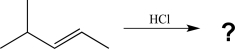 Predict the major product of the reaction below,and draw the mechanism for its formation.  