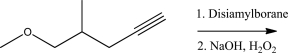 Draw the product for the following reaction.  