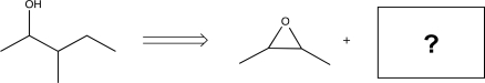 Fill in the missing precursor to complete the transform below.   A) CH<sub>3</sub>Br B) CH<sub>3</sub>MgBr C) (CH<sub>3</sub>) <sub>3</sub>MgBr D) CH<sub>3</sub>CH<sub>2</sub>Br E) CH<sub>3</sub>CH<sub>2</sub>MgBr