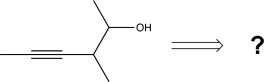 Choose the best precursors that could be used to synthesize the target molecule in the forward direction.   A)    B)    C)    D)    E)   