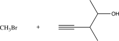 Choose the best precursors that could be used to synthesize the target molecule in the forward direction.   A)    B)    C)    D)    E)   