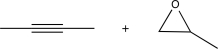 Choose the best precursors that could be used to synthesize the target molecule in the forward direction.   A)    B)    C)    D)    E)   