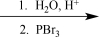 Choose the best reaction or sequence of reactions to carry out the following synthetic transformation.   A)    B)    C)    D)    E)   