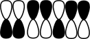 How many areas of constructive overlap are in the following atomic orbital contributor?   A) Zero B) One C) Two D) Three E) Four