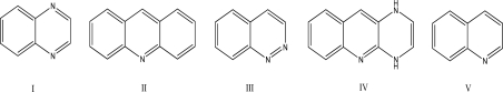 Assuming all of the following molecules are planar,which one can be labeled antiaromatic?   A) I B) II C) III D) IV E) V
