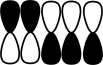 How many nodes does the following atomic contributor have?  