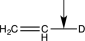 Which of the following bonds would have the lowest stretching vibrational frequency? A)    B)    C)    D)    E)   