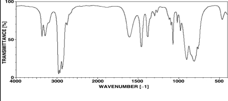 Which of the following compounds is consistent with the IR spectrum shown below?   A)    B)    C)    D)    E)   