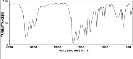 Which of the following structural features is most consistent with the spectrum shown below?   A) Secondary amide B) Ketone C) Primary amine D) Aldehyde E) Secondary alcohol