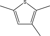 How many chemically distinct hydrogen atoms are in the following molecule?   A) Two types B) Three types C) Four types D) Five types E) Six types