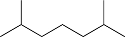 What is the relative ratio of hydrogens in the following molecule?   A) 3:3:1:2:2:2:1:3:3 B) 6:1:2:1 C) 6:1:2:2:2:1:6 D) 12:2:2:2:2 E) None (a-d)  give the correct relative ratio of hydrogens.