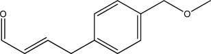 Which proton in the following molecule has the greatest chemical shift?  