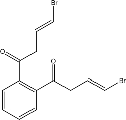 Which hydrogen in the following molecule has the greatest integration value?  
