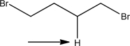 Give the expected splitting pattern for the indicated hydrogen.  