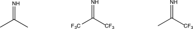 Determine which of the following molecules is most susceptible to nucleophilic attack,and explain why.  