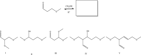 What is the most likely product of the following reaction?   A) I B) II C) III D) IV E) V
