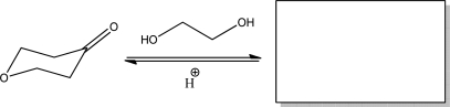 Give the product of the following reaction.  