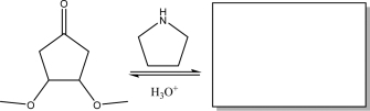 Give the product of the following reaction.  