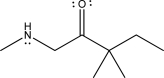Give the enolate of the following molecule.  