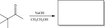 Give the aldol product for the following reaction.  