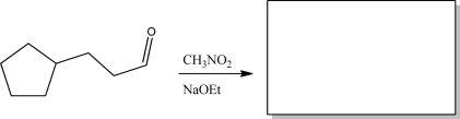 What is the product of the following reaction?  