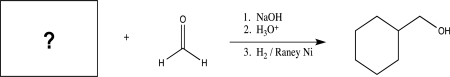 Fill in the starting material for the following reaction.   A)    B)    C)    D)    E)   